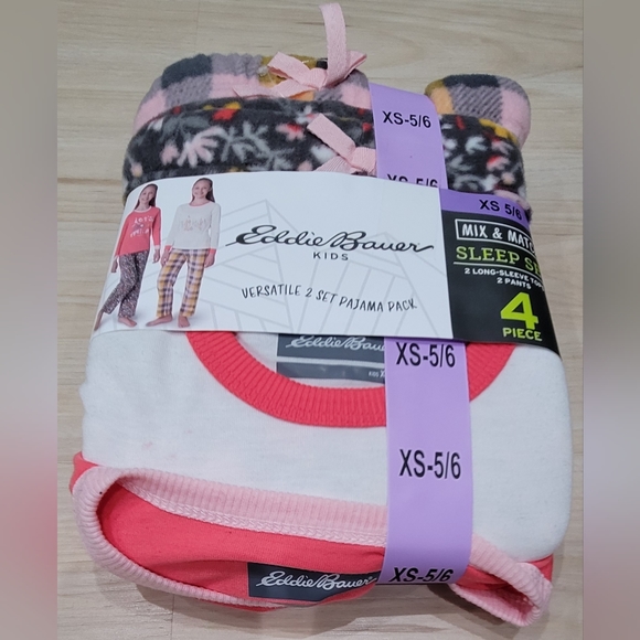 Girl pijama eddie bauer size XS5/6 - Picture 2 of 6